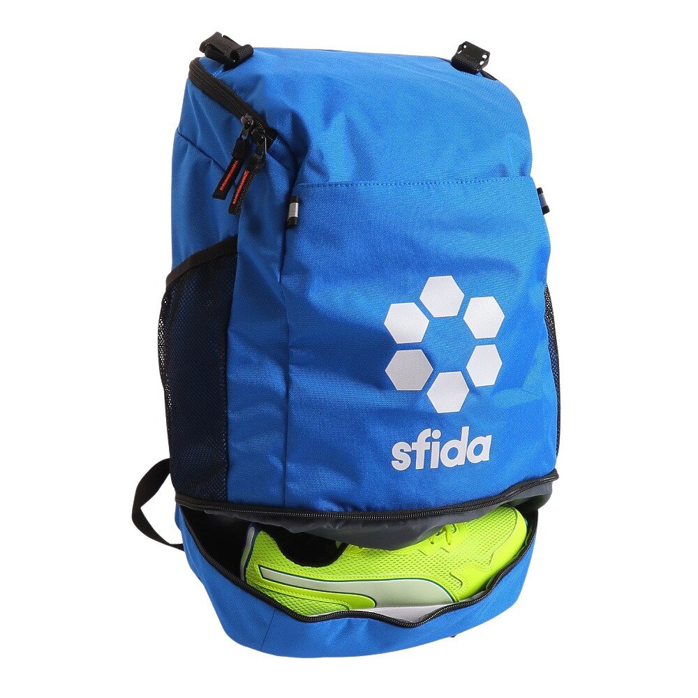 スフィーダ（SFIDA）（キッズ）サッカー ジュニア フットサル フットボールバックパック 18L SH-21B12JR BLU