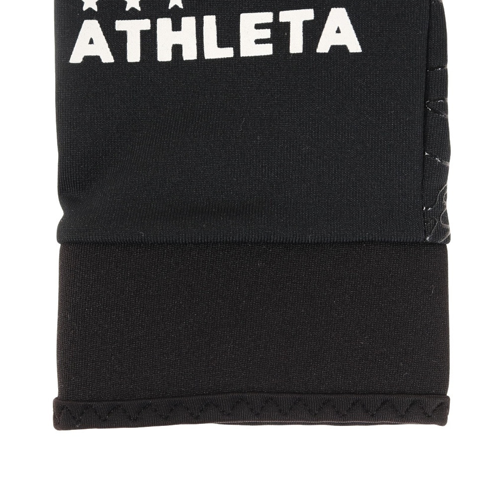 アスレタ（ATHLETA）（メンズ）サッカー 防寒 手袋 フィールドグローブ 5300 BLK