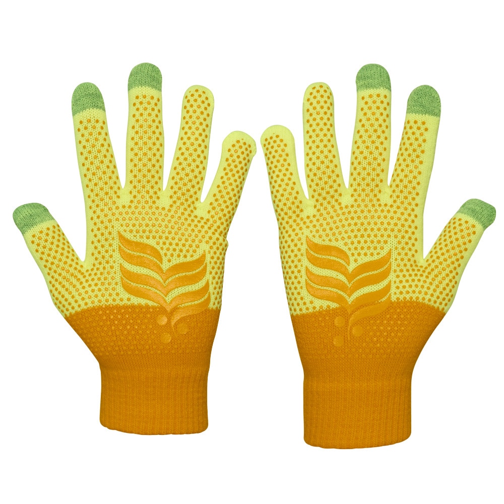 アスレタ（ATHLETA）（キッズ）フィールドニットグローブ ジュニア 3f 5309J YEL