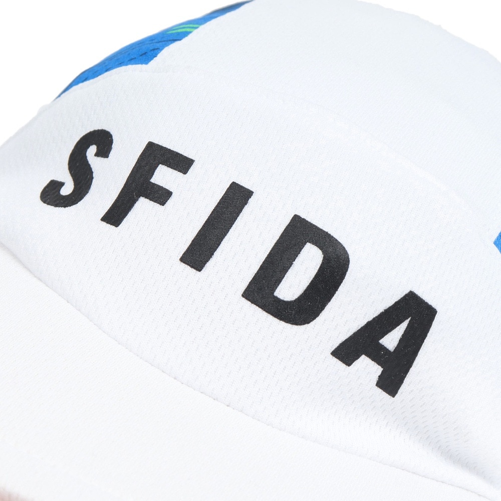 スフィーダ（SFIDA）（メンズ、レディース）ジュニア サマートレーニングキャップ SH-24C02JR WHT/BLU 速乾