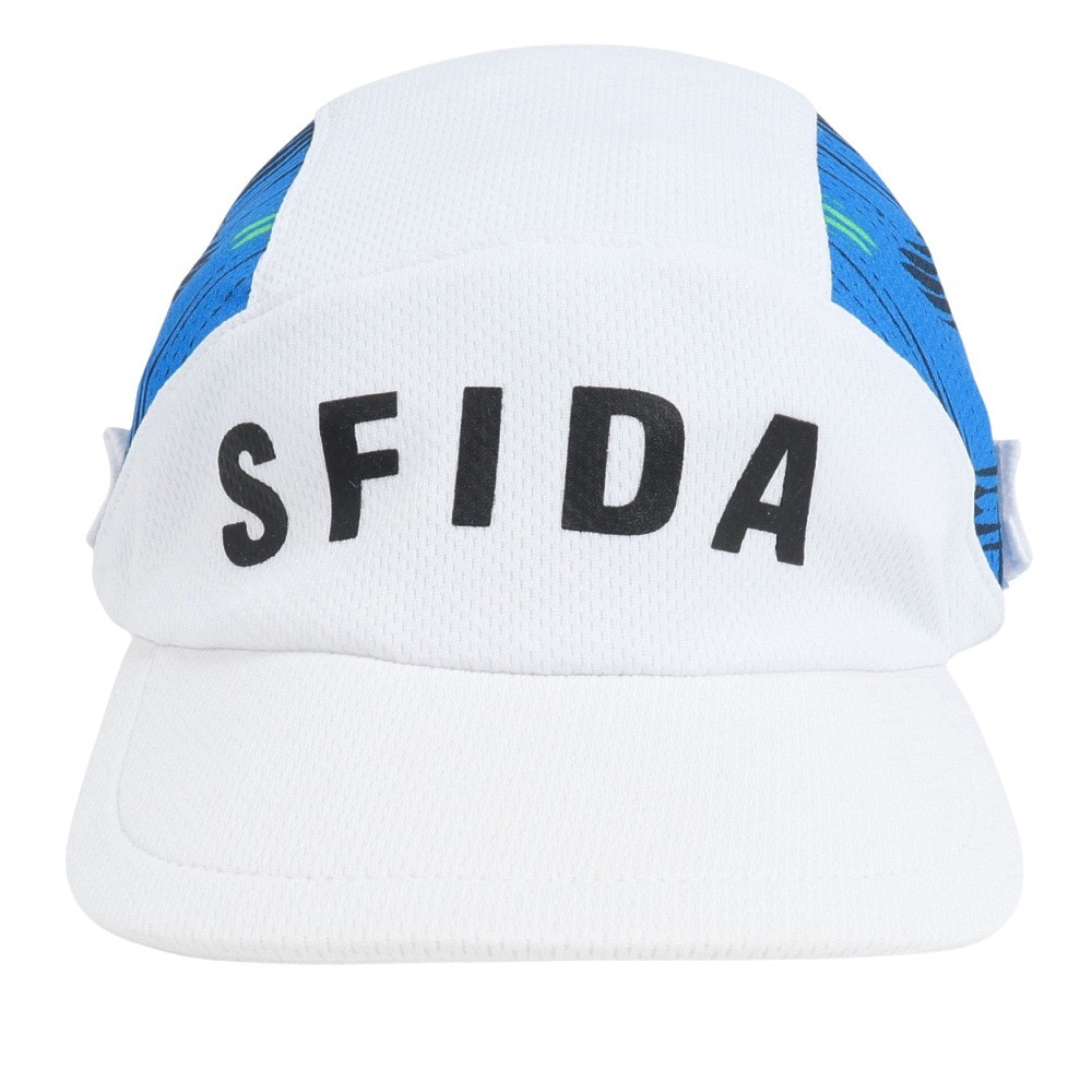 スフィーダ（SFIDA）（メンズ、レディース）ジュニア サマートレーニングキャップ SH-24C02JR WHT/BLU 速乾