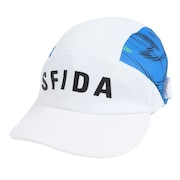 (メンズ、レディース)ジュニア サマートレーニングキャップ SH-24C02JR WHT/BLU 速乾
