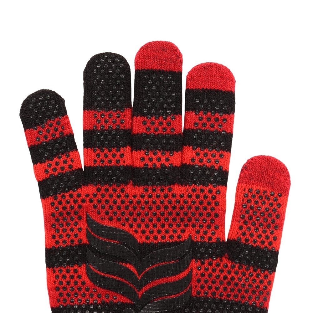 アスレタ（ATHLETA）（メンズ、レディース）フットサル ニットグローブ XE-385 RED