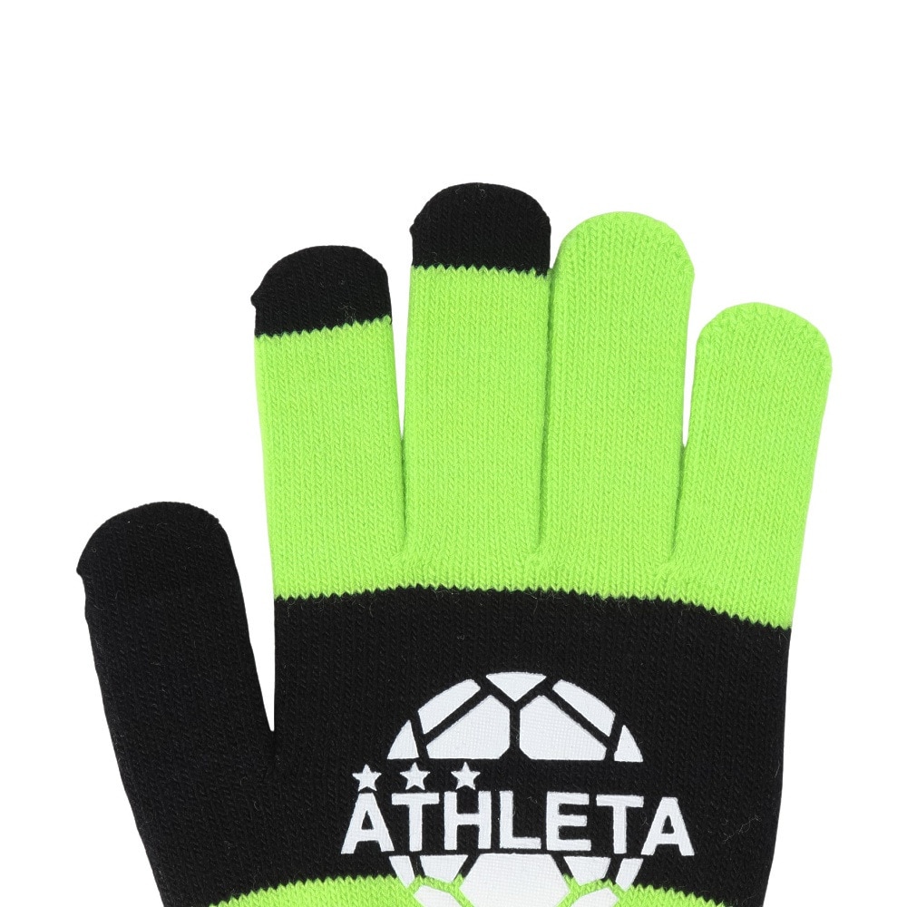 アスレタ（ATHLETA）（メンズ、レディース）サッカー 手袋  フィールドニットグローブ XE-459 FGR