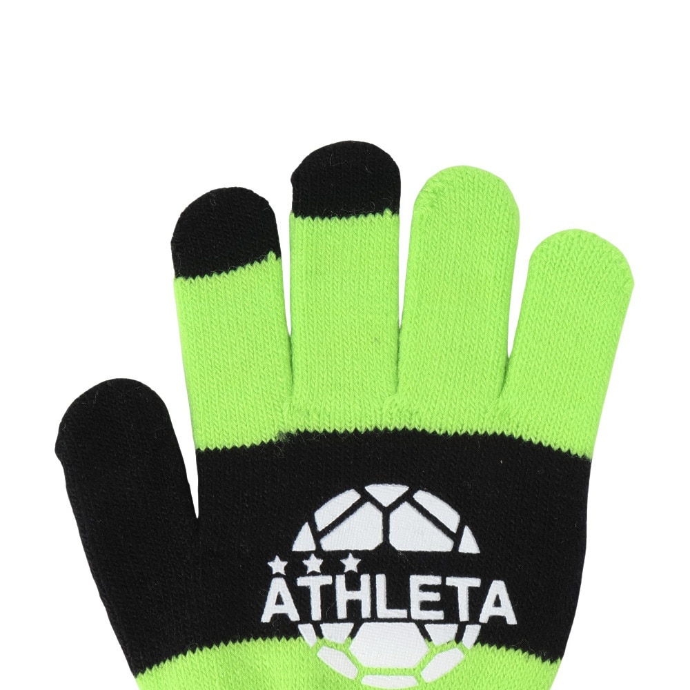 アスレタ（ATHLETA）（キッズ）ジュニア サッカー 手袋 フィールド ニットグローブ XE-459J FGR