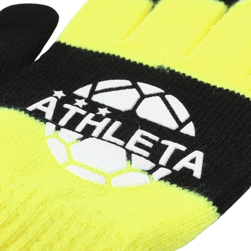 アスレタ（ATHLETA）（キッズ）ジュニア サッカー 手袋 フィールド ニットグローブ XE-459J FYE