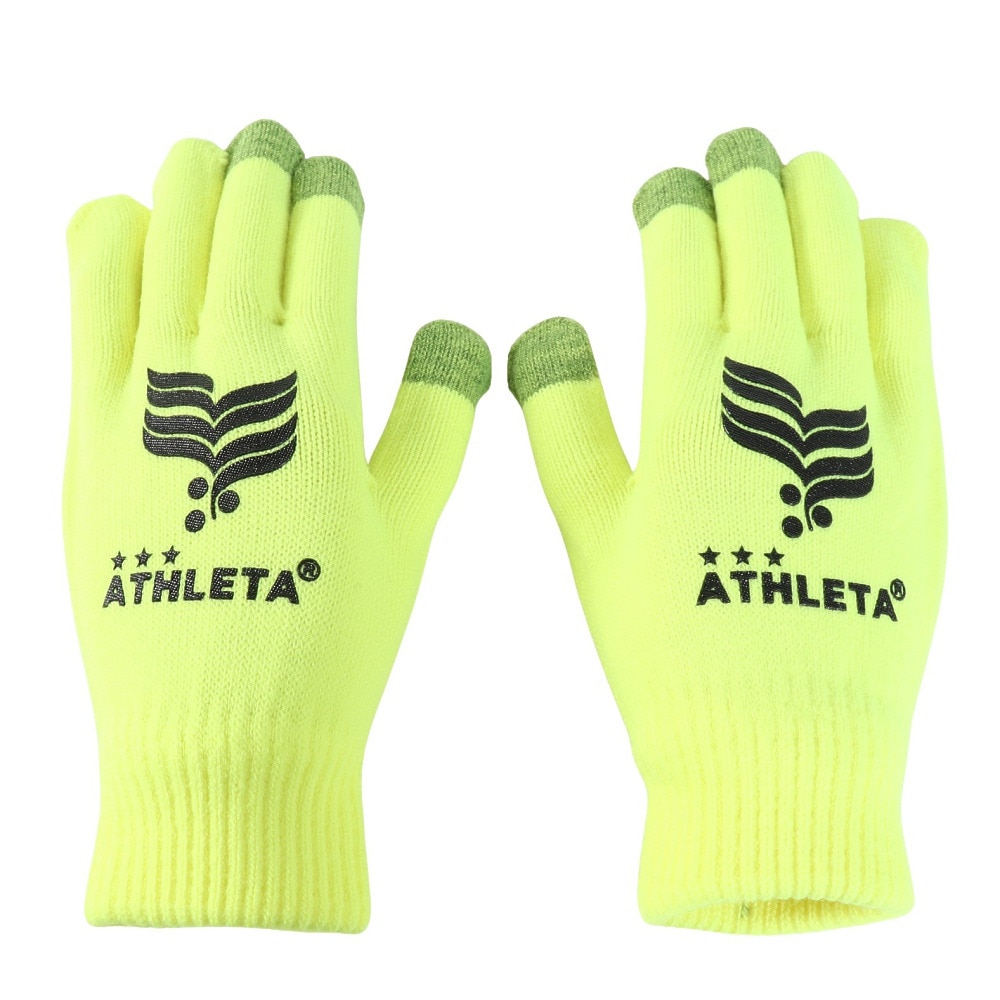 アスレタ（ATHLETA）（メンズ、レディース）ニットグローブ 両手組 XE
