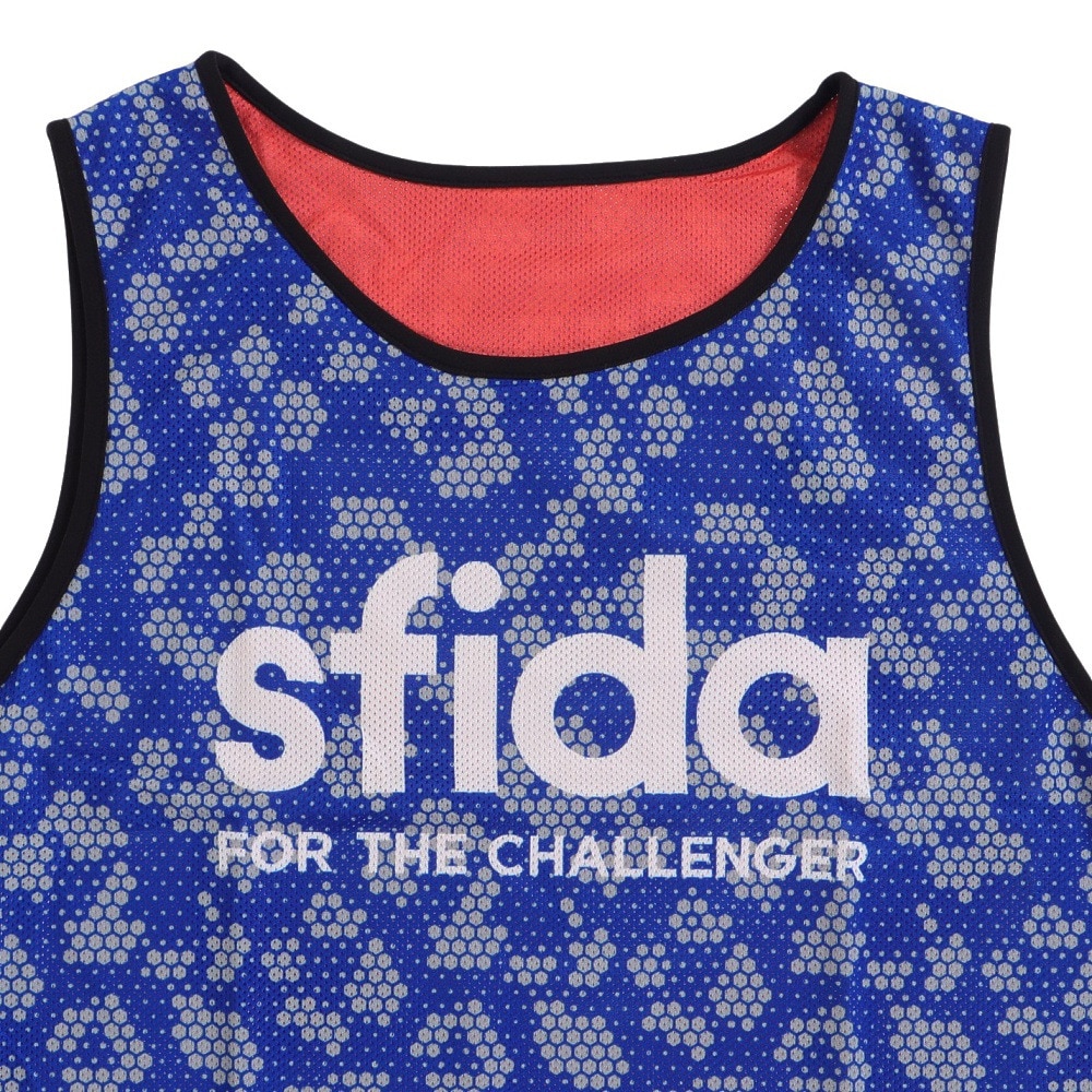 スフィーダ（SFIDA）（メンズ、レディース）Challengerリバーシブルビブス SH-21G01 BLU/EBGW
