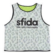 スフィーダ（SFIDA）（メンズ、レディース）Challengerリバーシブルビブス SH-21G01 WHT/AD LIM