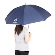 (メンズ、レディース)GIRAUDM スポーツ観戦 傘 65cm 雨傘 サッカー観戦 軽量 晴雨兼用 750GM0BK9301NVY