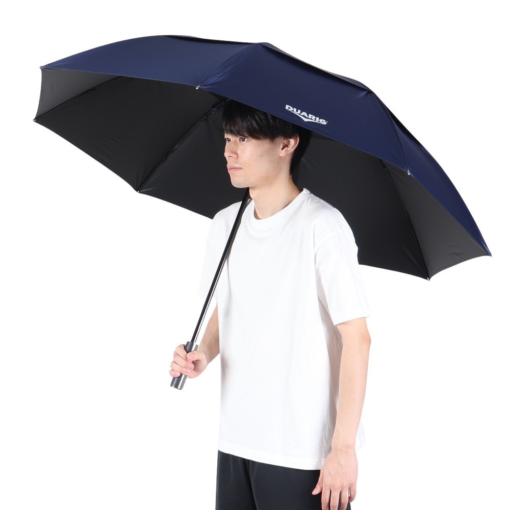 デュアリグ（DUARIG）（メンズ、レディース、キッズ）傘 UV二重張り 75cm 4S0024-SCAC-750BK NVY