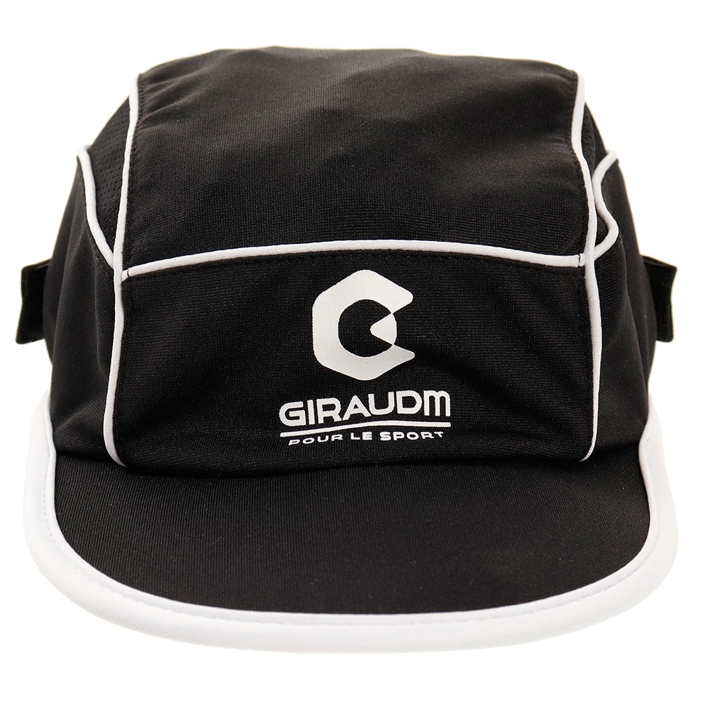 ジローム（GIRAUDM）（キッズ）シェルテックフットボールキャップJR 750GM0RN9319 BKWT 熱中症対策 帽子  メッシュ キャップ 吸汗速乾 UPF50+