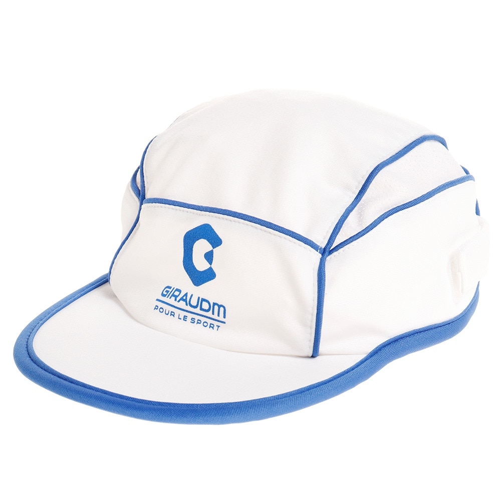 ジローム（GIRAUDM）（キッズ）シェルテックフットボールキャップJR 750GM0RN9319 WHNV 熱中症対策 帽子 メッシュ キャップ 吸汗速乾 UPF50+