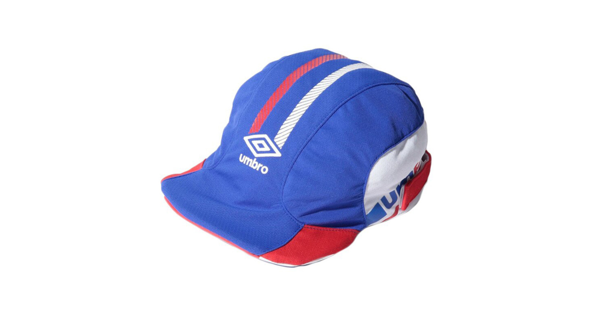 アンブロ｜ジュニア クーリングフットボールプラクティスキャップ UUDRJC03 BLRD - スポーツ用品はスーパースポーツゼビオ