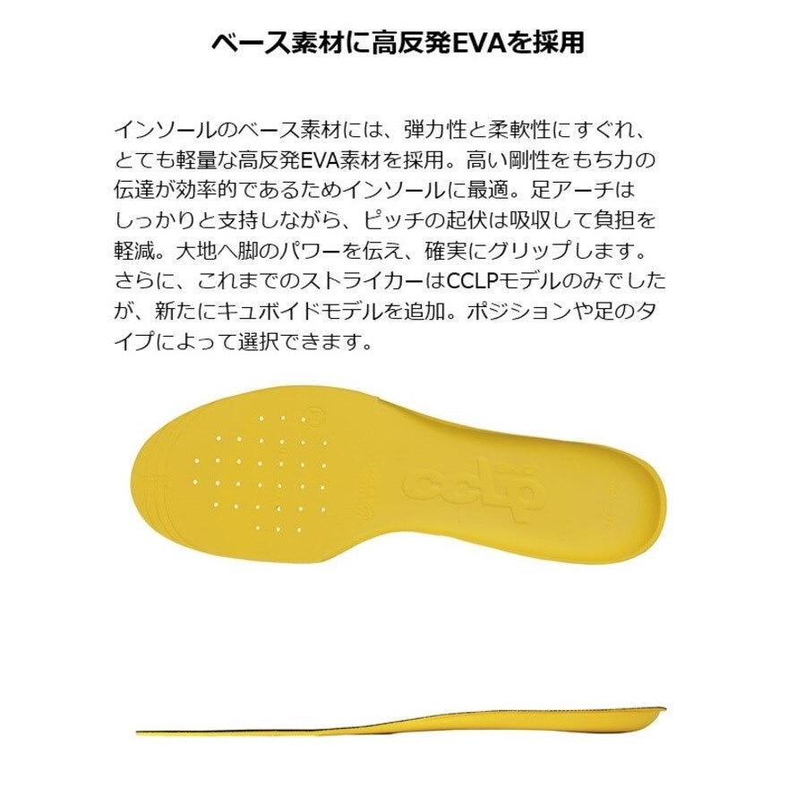 BMZ（BMZ）（メンズ、レディース）BMZ インソール サッカー ストライカー レボーテ ブラック 中敷き スパイク サッカー専用