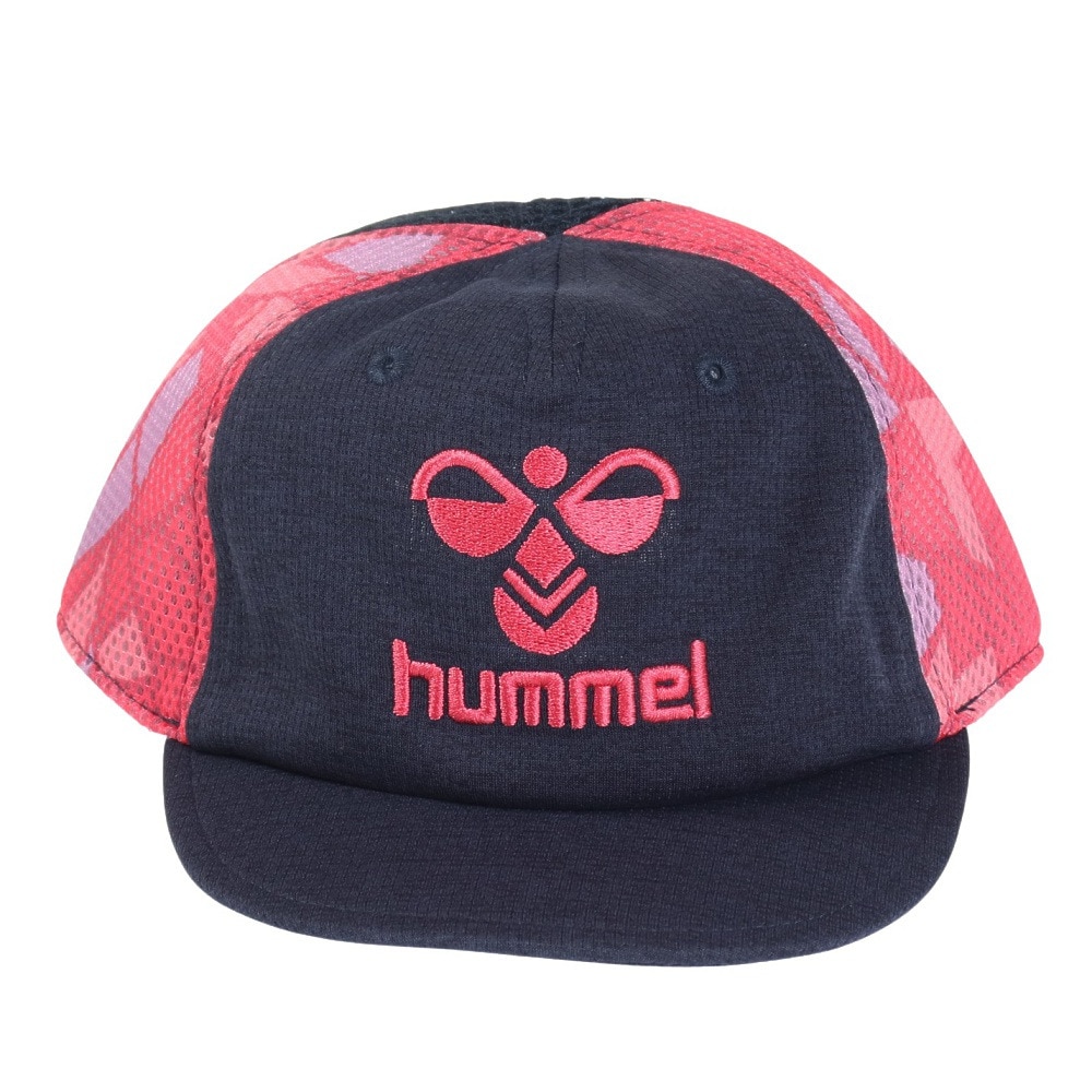 ヒュンメル（hummel）（キッズ）プリアモーレクーリングキャップ 吸水速乾 接触冷感 ストレッチフィット 再帰反射 HJA4055-71