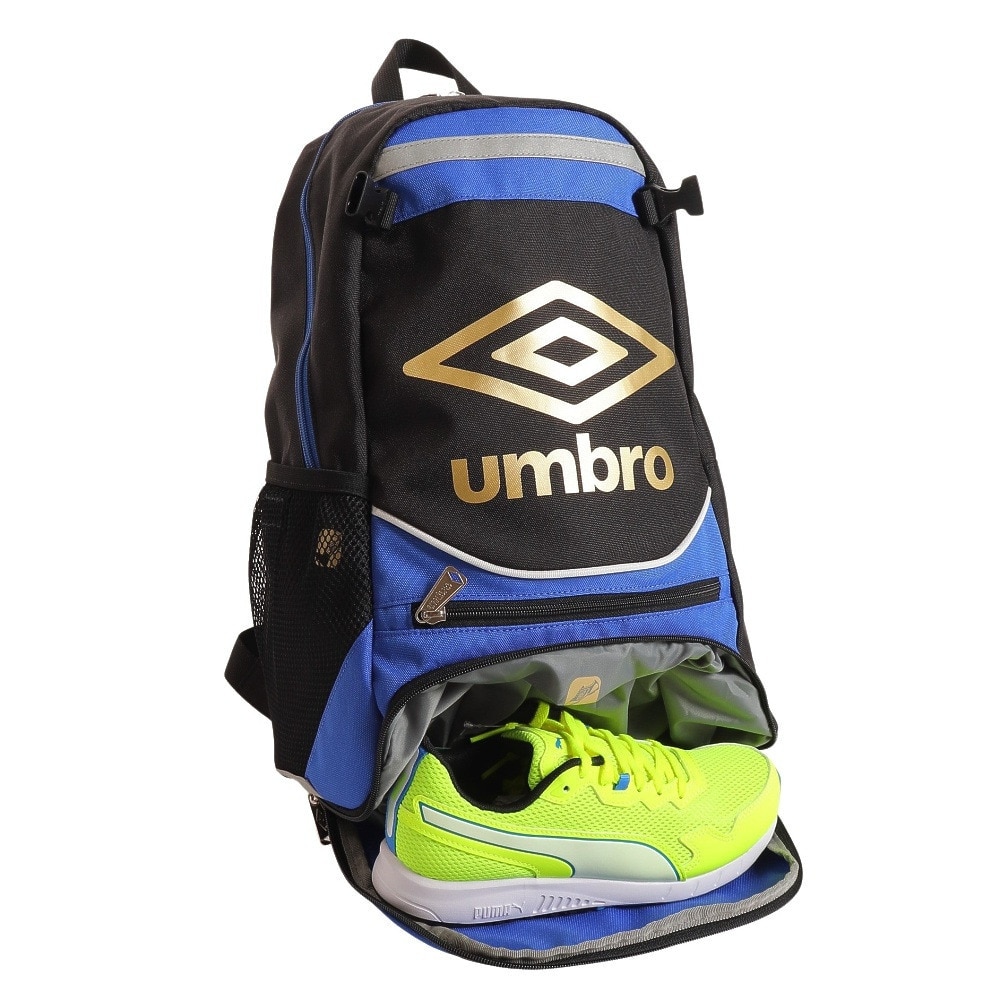 アンブロ（UMBRO）（キッズ）サッカー フットボール リュック ジュニア用フットボールバックパック UJS1200J BLK