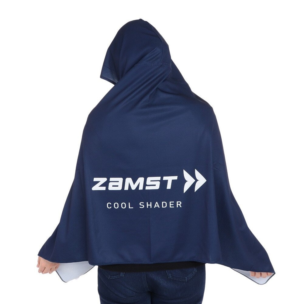 ザムスト（ZAMST）（メンズ、レディース、キッズ）クールポンチョ 冷感ポンチョ 即効冷感 熱中症対策 暑さ対策 UVカット 紫外線対策 COOL SHADER 23