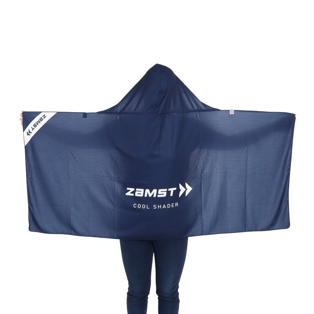 ザムスト（ZAMST）（メンズ、レディース、キッズ）クールポンチョ 冷感ポンチョ 即効冷感 熱中症対策 暑さ対策 UVカット 紫外線対策 COOL SHADER 23