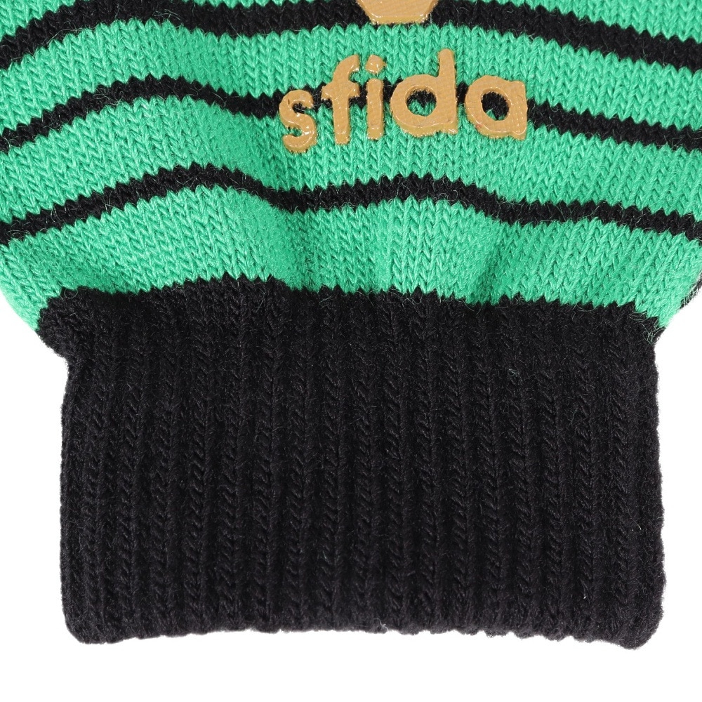 スフィーダ（SFIDA）（キッズ）ジュニア フィールドニットグローブ SH-23X03JR BLK/GRN