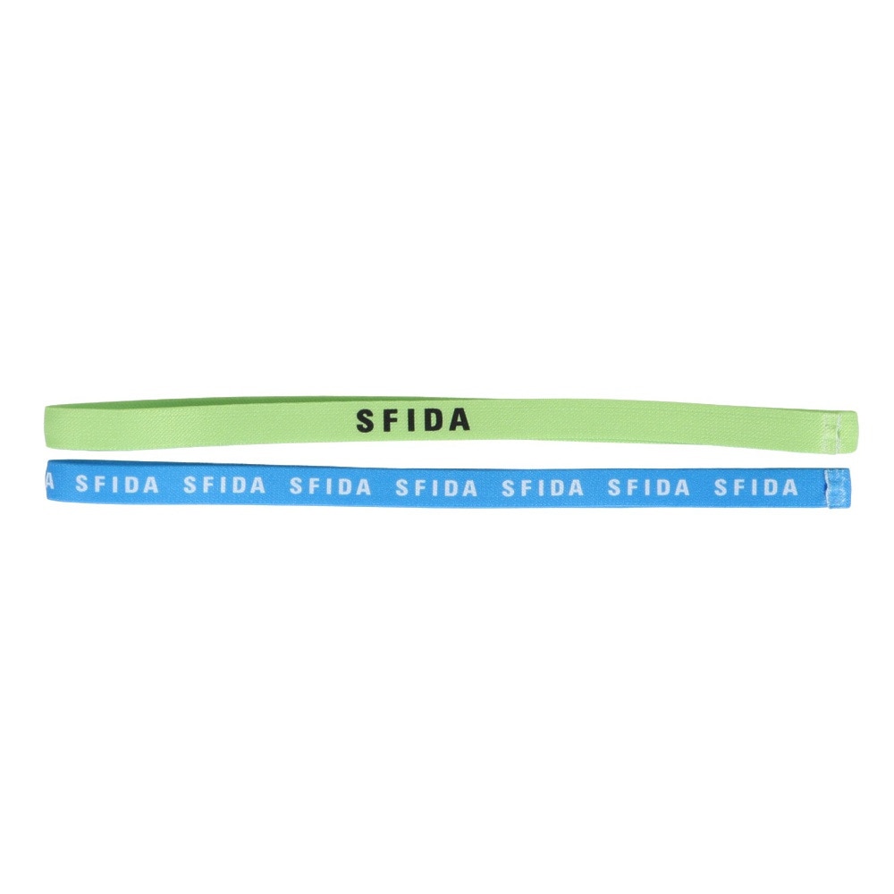 スフィーダ（SFIDA）（メンズ、レディース）ヘアバンド2柄 2色セット SH-24G04 BR BLU/AD LIM