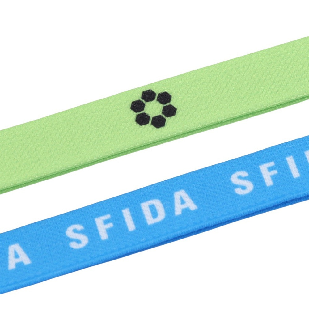 スフィーダ（SFIDA）（メンズ、レディース）ヘアバンド2柄 2色セット SH-24G04 BR BLU/AD LIM
