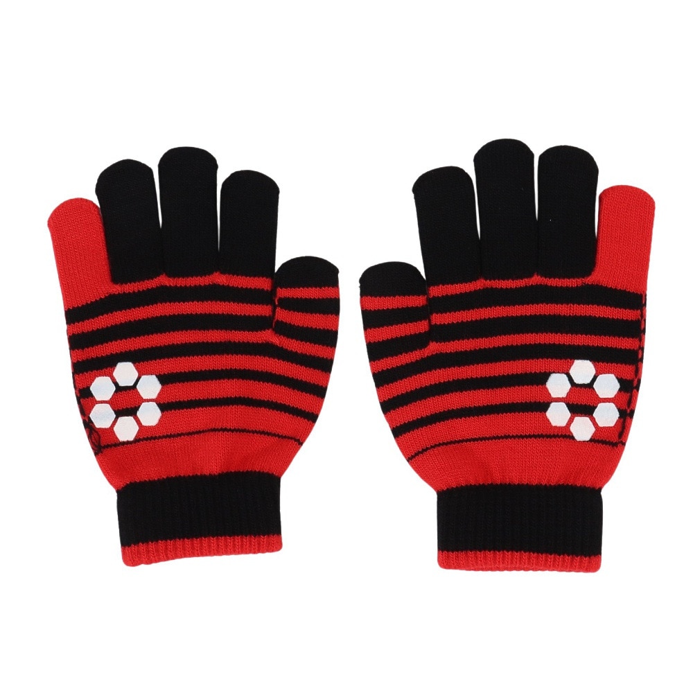 スフィーダ（SFIDA）（キッズ）ジュニア ニットグローブ SH-24O01JR BLK/RED