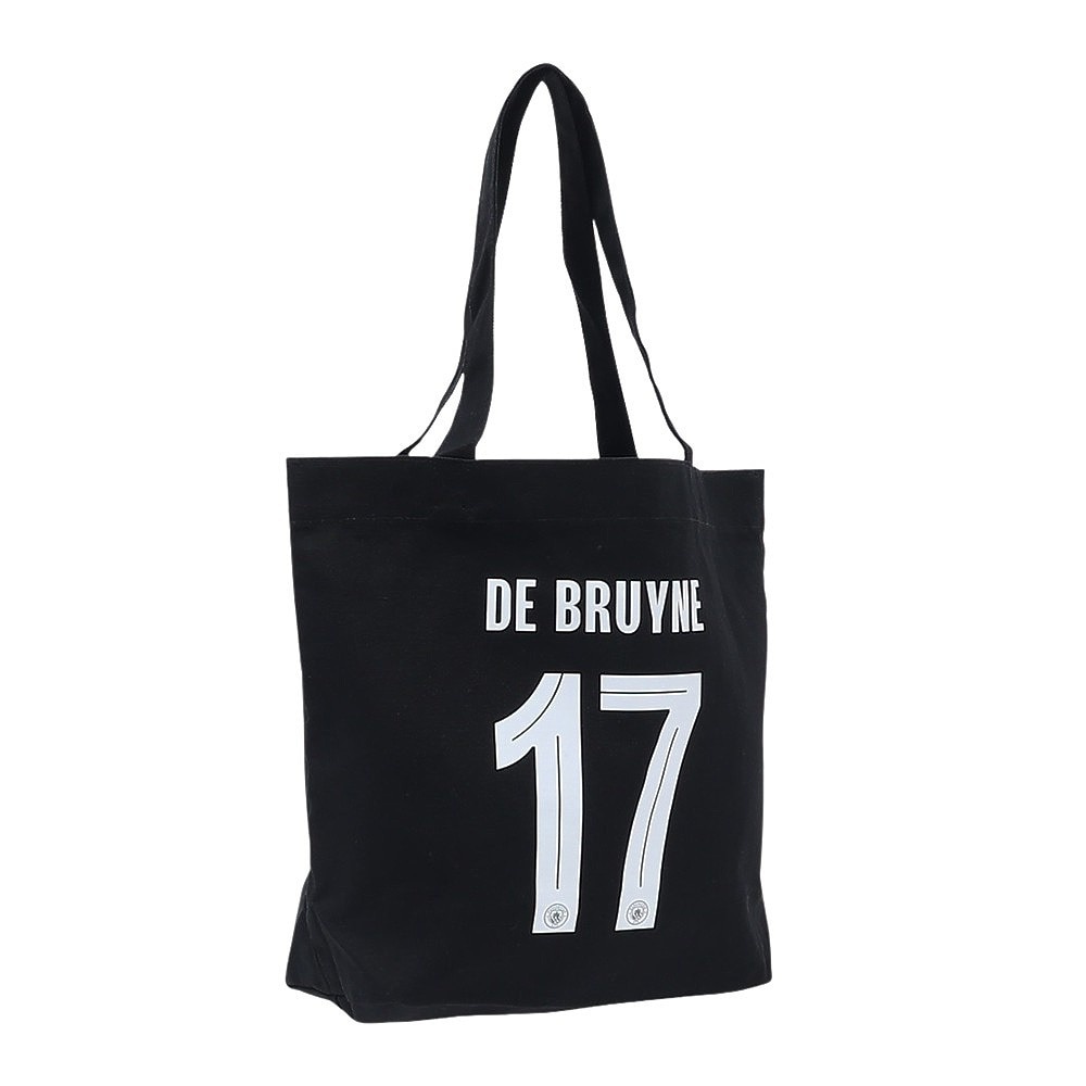 マンチェスター シティ（Manchester City）（メンズ、レディース）デブライネ デブルイネ  DE BRUYNE キャンバス トートバッグ MCI-TTB01 BLACK 