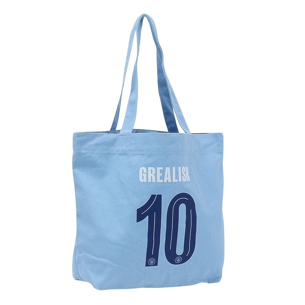 マンチェスター シティ（Manchester City）（メンズ、レディース）グリーリッシュ GREALISH キャンバス トートバッグ MCI-TTB01 BLUE 