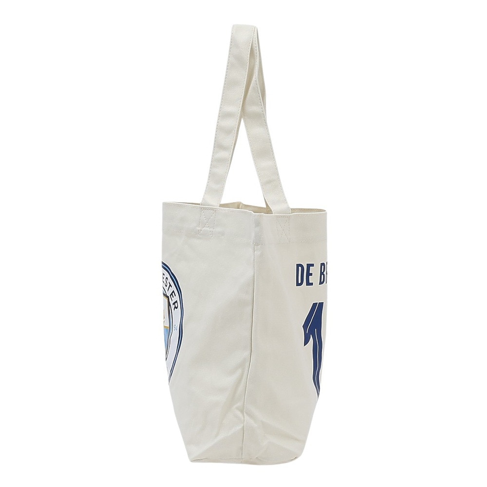 マンチェスター シティ（Manchester City）（メンズ、レディース）デブライネ デブルイネ DE BRUYNE キャンバス トートバッグ MCI-TTB01 IVORY 