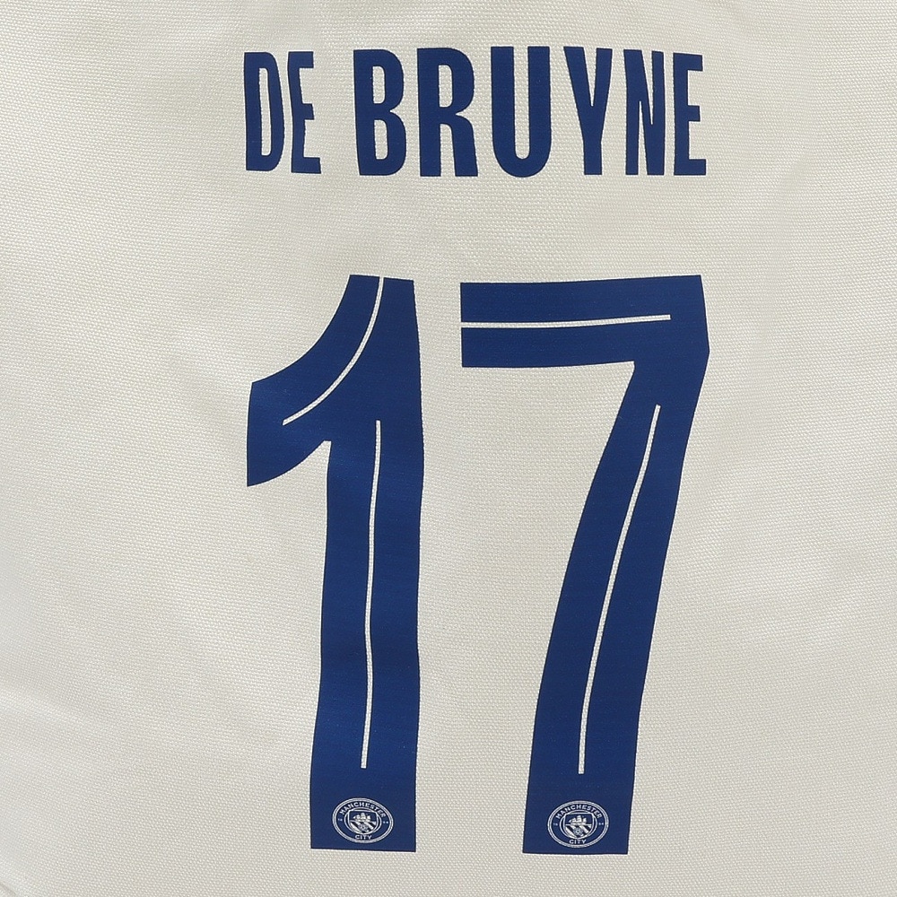 マンチェスター シティ（Manchester City）（メンズ、レディース）デブライネ デブルイネ DE BRUYNE キャンバス トートバッグ MCI-TTB01 IVORY 