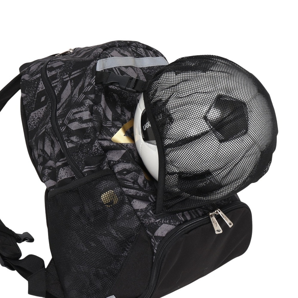 アンブロ（UMBRO）（キッズ）【新商品】ジュニア フットボール バックパック UF5SBP01J BK