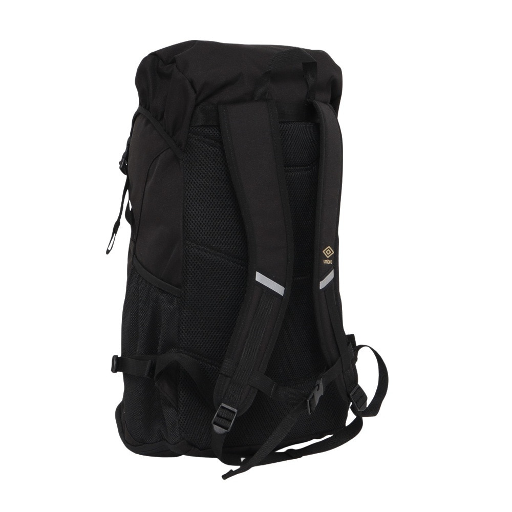 アンブロ（UMBRO）（キッズ）【新商品】ジュニア バックパック ボールネット付 UF5SBP02U BKGD