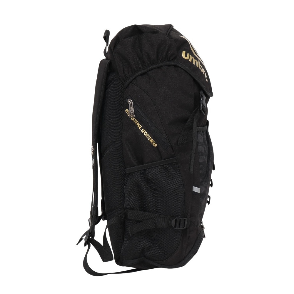 アンブロ（UMBRO）（キッズ）【新商品】ジュニア バックパック ボールネット付 UF5SBP02U BKGD
