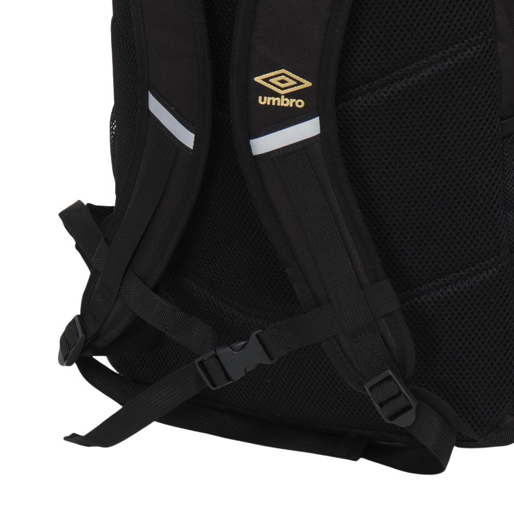 アンブロ（UMBRO）（キッズ）【新商品】ジュニア バックパック ボールネット付 UF5SBP02U BKGD