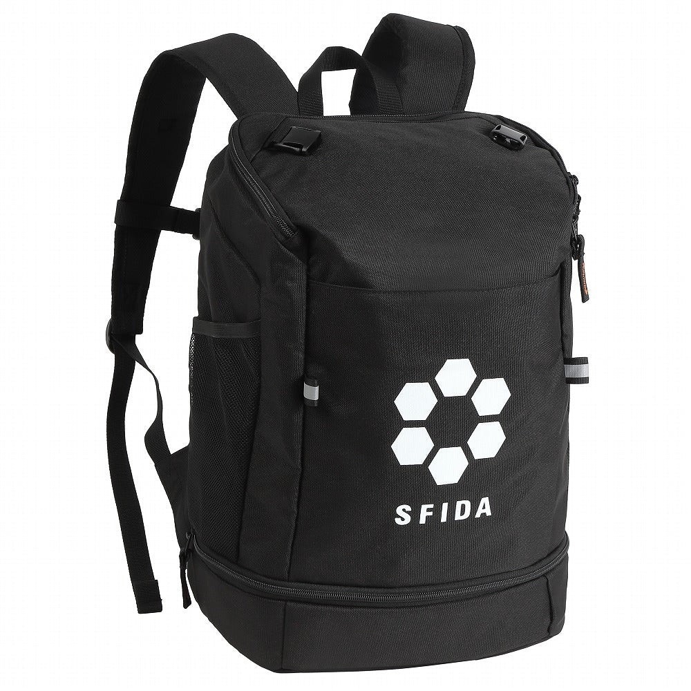 スフィーダ（SFIDA）（キッズ）【新商品】ジュニア フットボールバックパック SH-25B12JR BLK