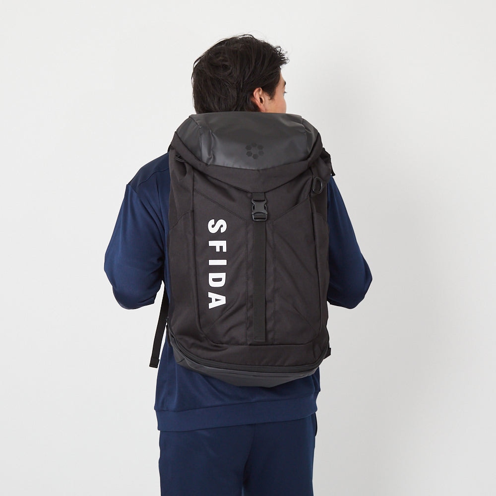 スフィーダ（SFIDA）（メンズ、レディース）Playerバックパック Lサイズ 40L SH-25B10 BLK