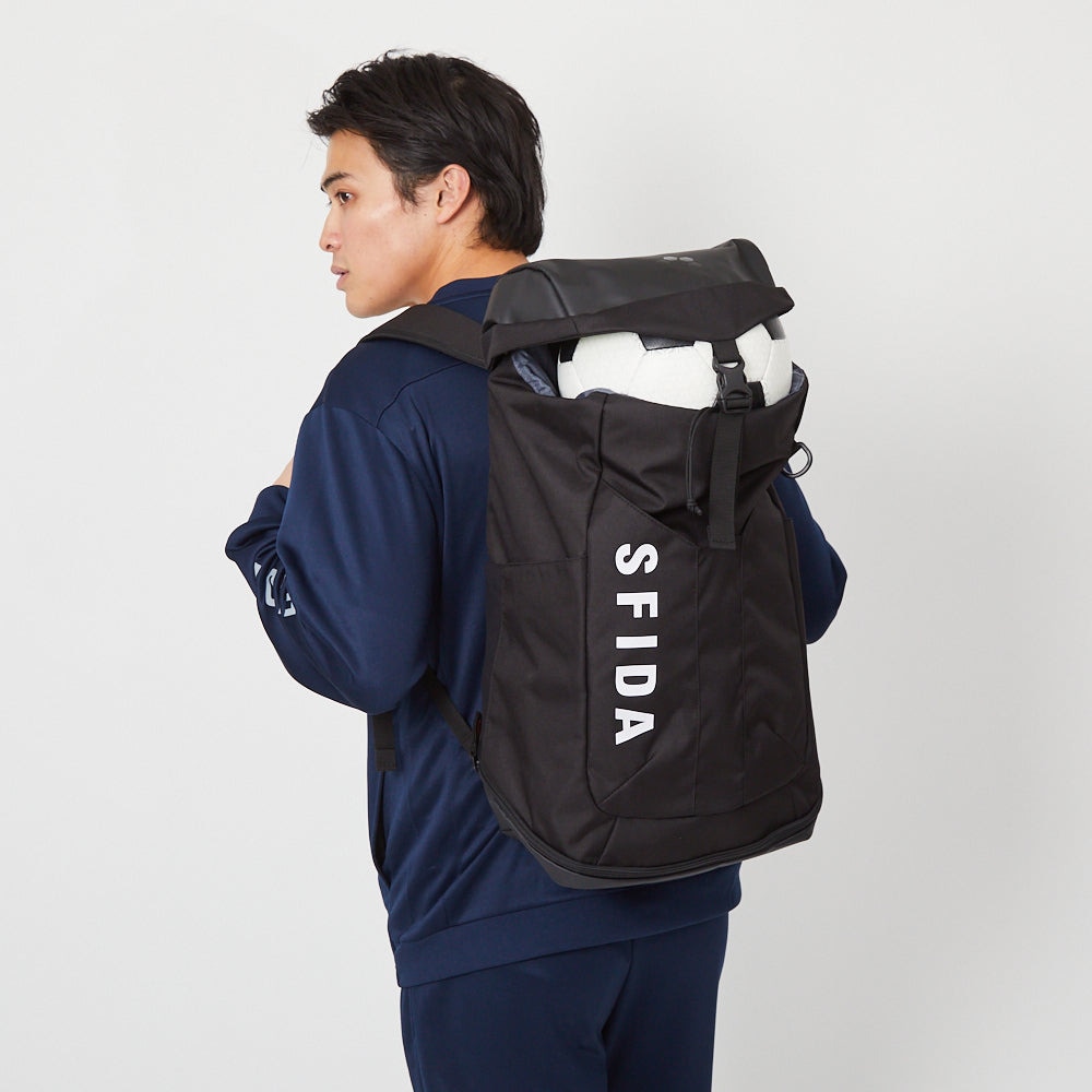 スフィーダ（SFIDA）（メンズ、レディース）Player バックパックM 27L SH-25B11 BLK