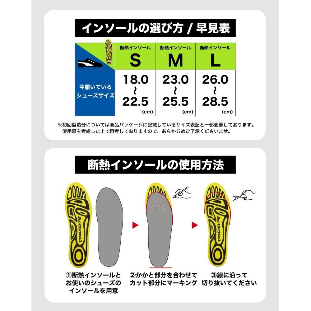 グッズマン（GOODS MAN）（メンズ、レディース）アクティバイタル 断熱インソール アルミプラス Mサイズ GRA1004-0002