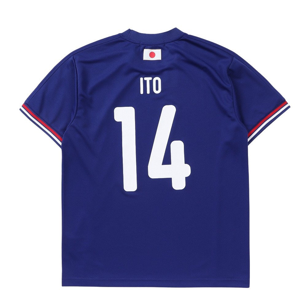 JFA サッカーシャツ Mサイズ 番号6 日本サッカー協会（JFA）（メンズ）プレーヤーズ Tシャツ 伊東純也 M