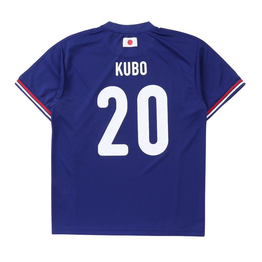日本サッカー協会（JFA）（メンズ）プレーヤーズ Tシャツ 久保建英 L