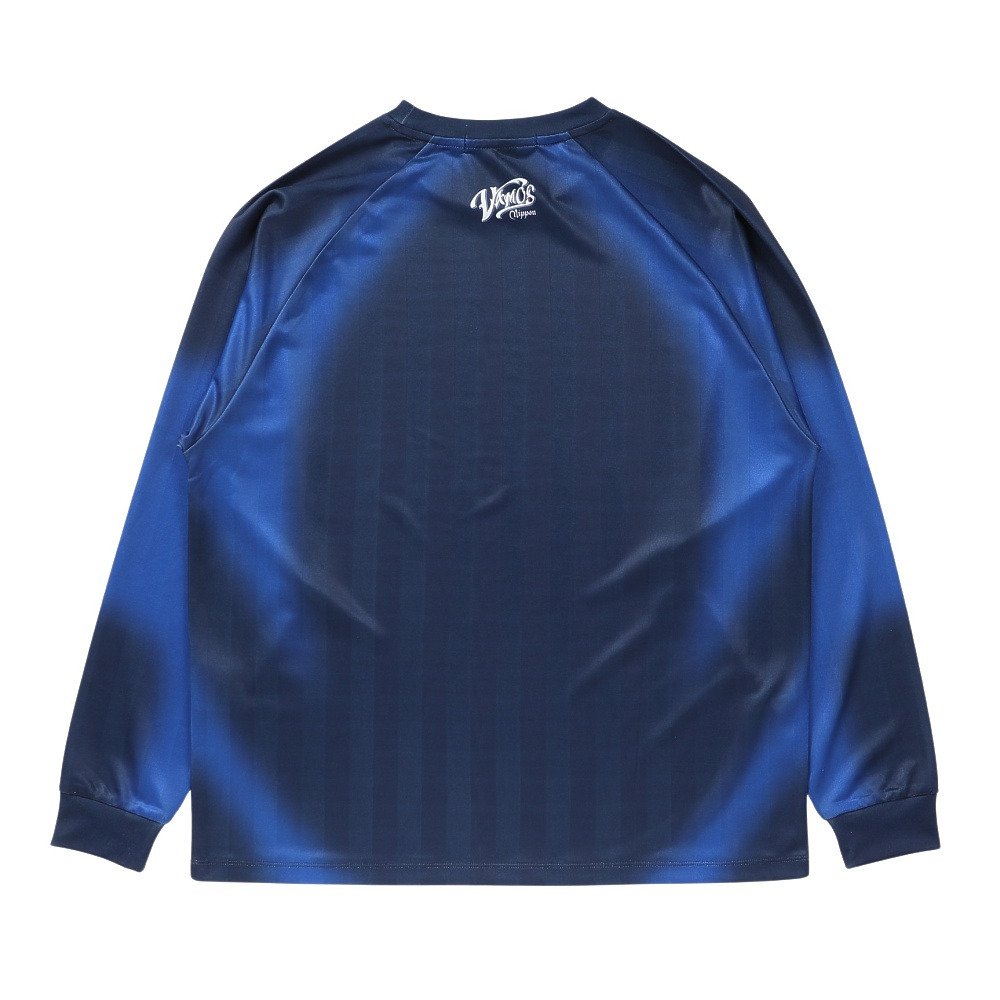 日本サッカー協会（JFA）（メンズ）シャドーストライプ 長袖 Tシャツ M