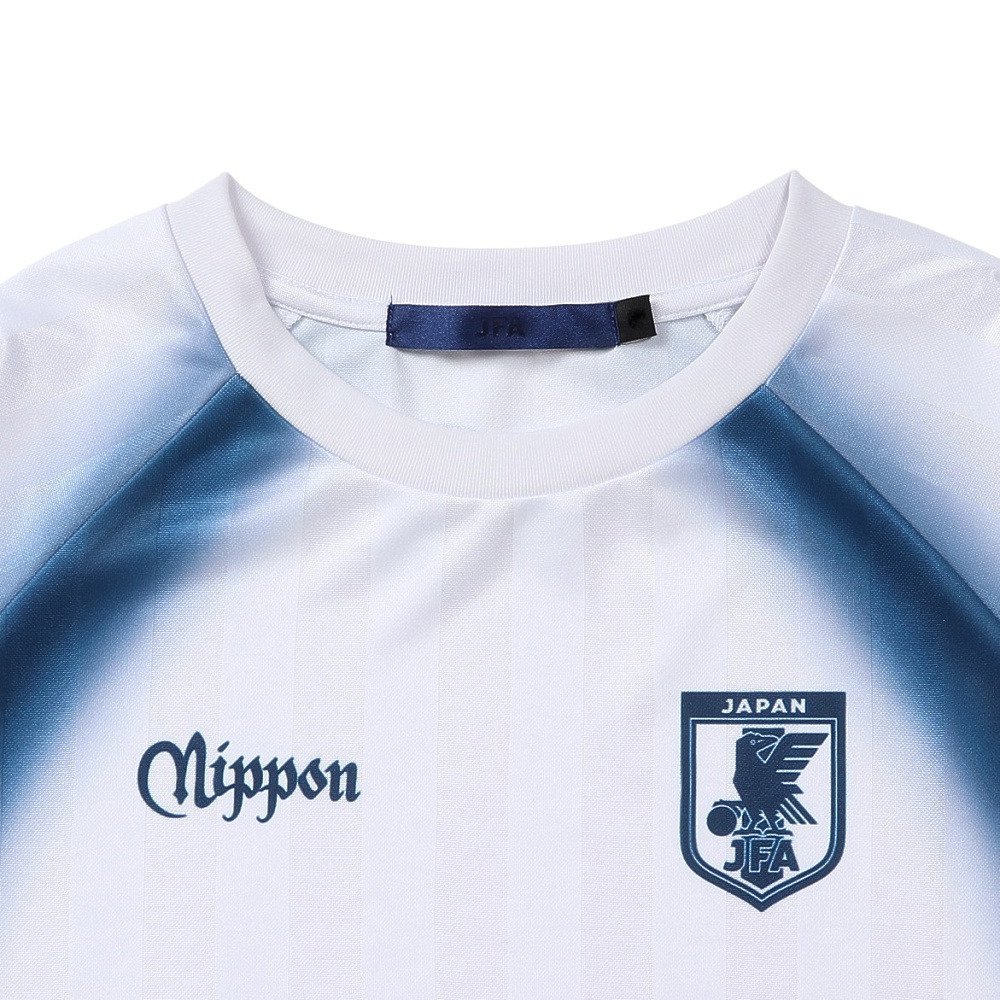 日本サッカー協会（JFA）（メンズ）シャドーストライプ 長袖 Tシャツ M
