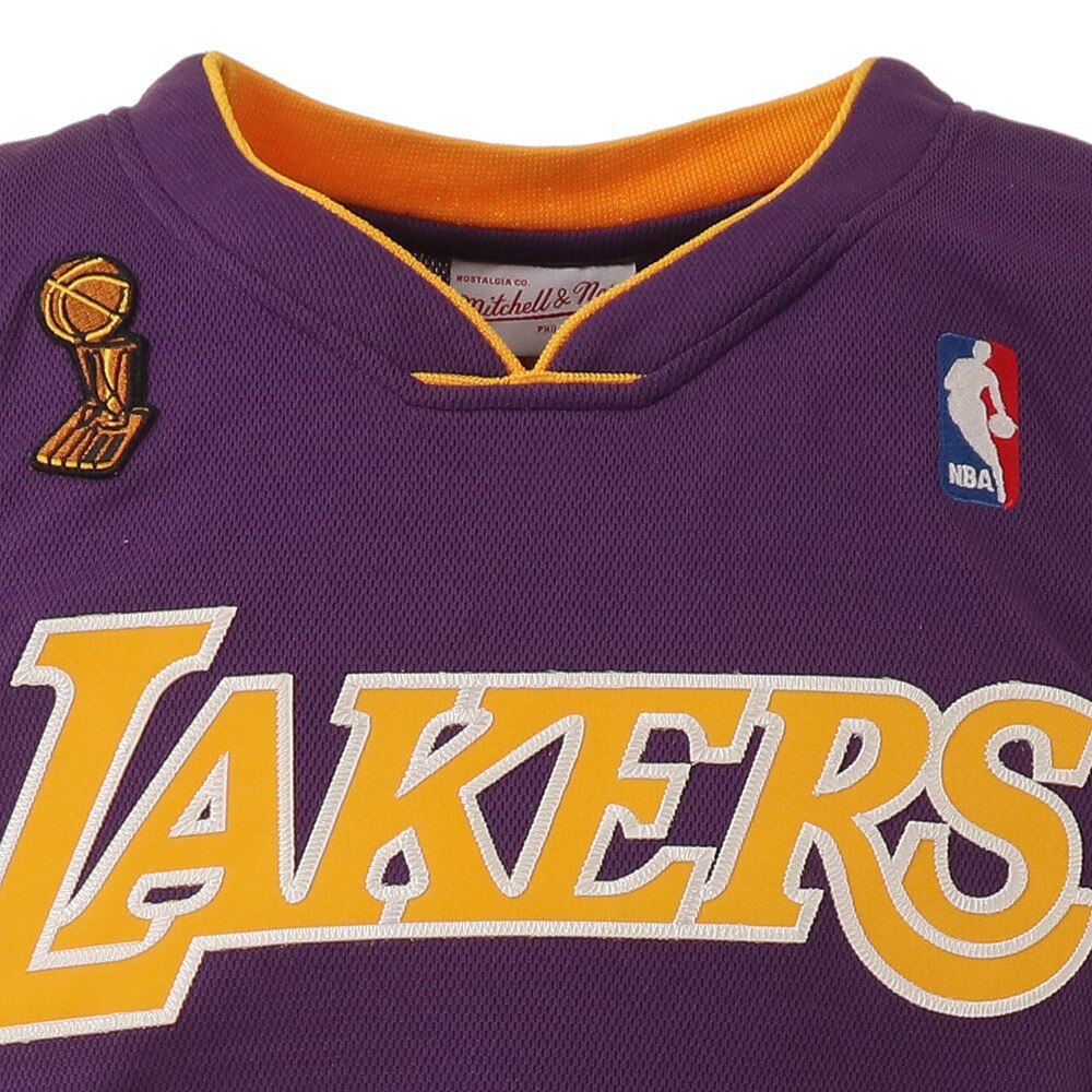 ミッチェルアンドネス（Mitchell&Ness）（メンズ）NBA レイカーズ コービー・ブライアント オーセンティックジャージ AJY4EL18017-LALPURP08KBR