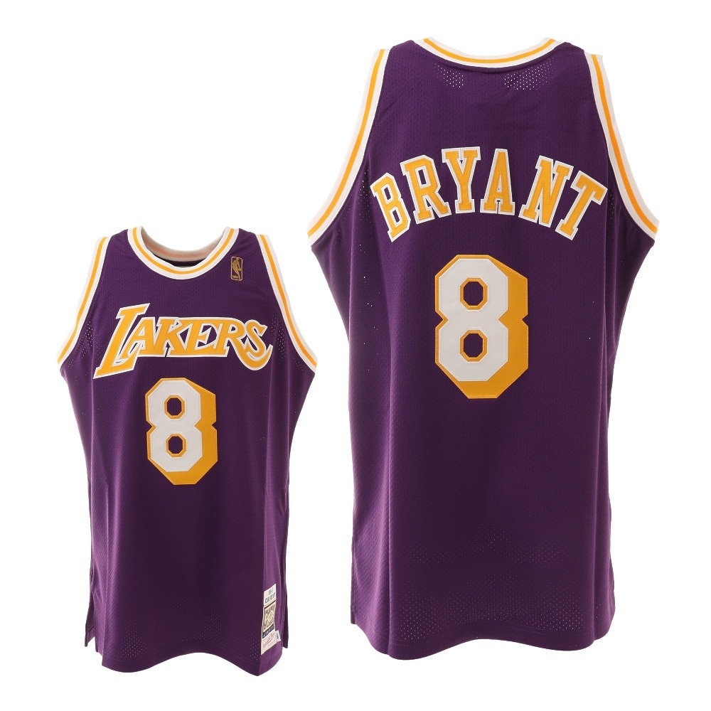 ミッチェルアンドネス（Mitchell&Ness）（メンズ）NBA コービーブライアント レイカーズ オーセンティックジャージ  AJY4GS18092-LALPURP96KBR