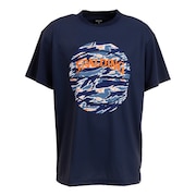 スポルディング（SPALDING）（メンズ）バスケットボールウェア Tシャツ タイガーカモボール SMT22001NV