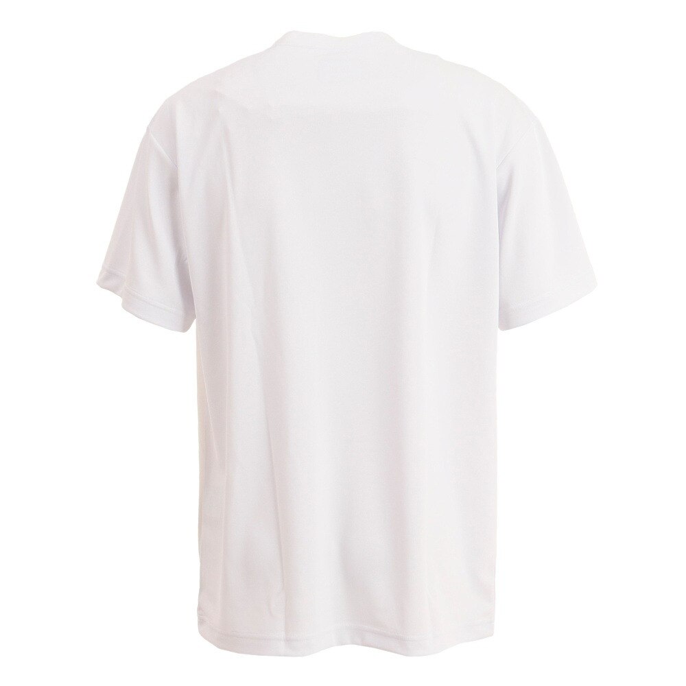 スポルディング（SPALDING）（メンズ）バスケットボールウェア UVカット Tシャツ タイガーカモボール SMT22001WH