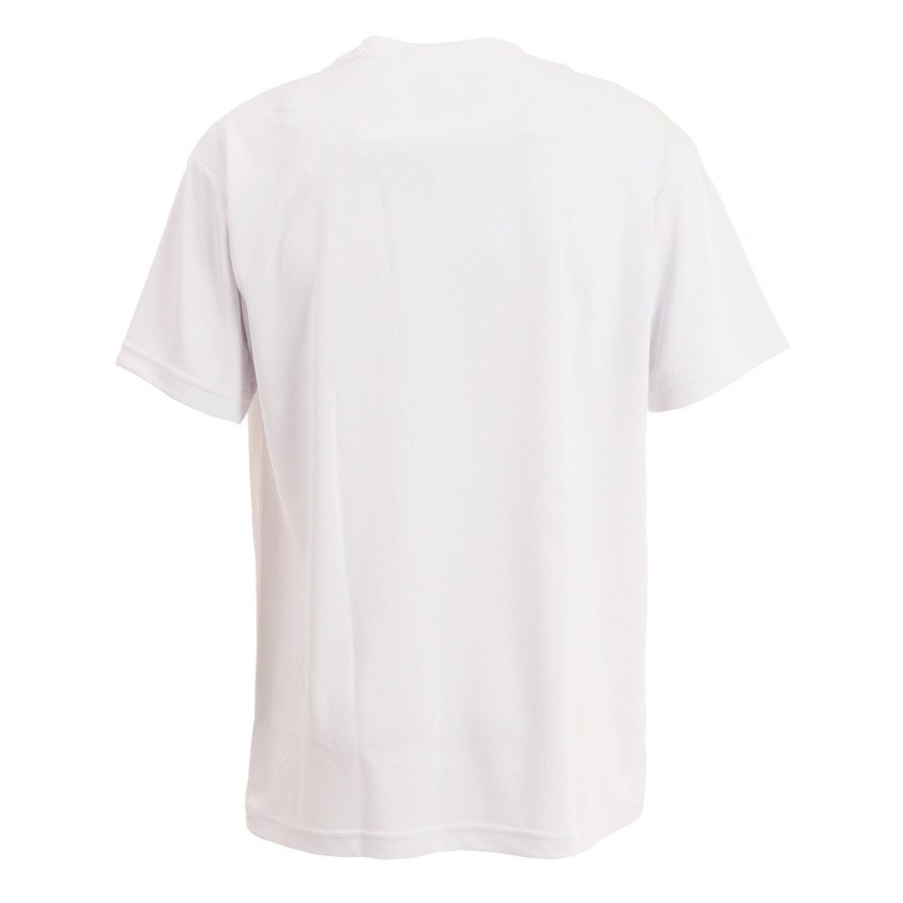 スポルディング（SPALDING）（メンズ）バスケットボールウェア UVカット Tシャツ アフリカントライバルボール SMT22005WH