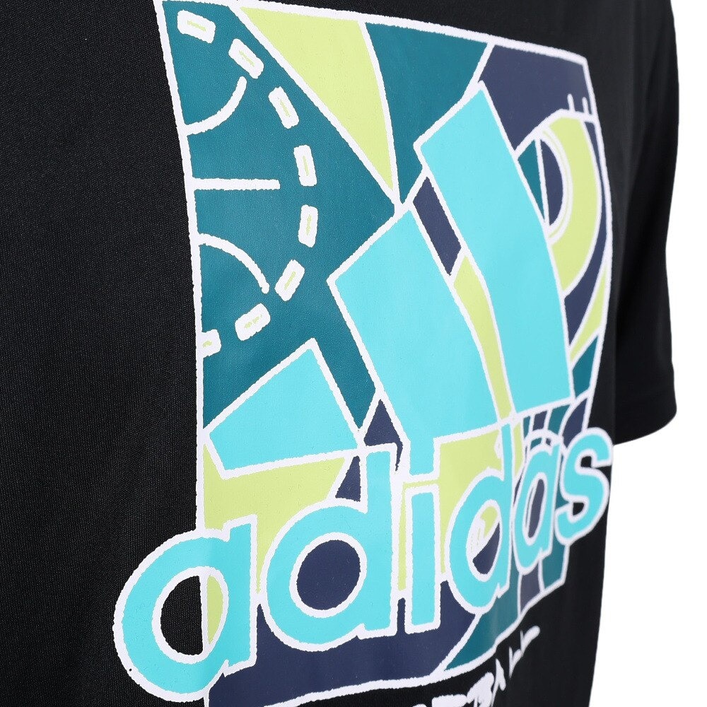 アディダス（adidas）（メンズ）バスケットボールウェア バッジ オブ スポーツ グラフィック 半袖Tシャツ SF877-HH7565