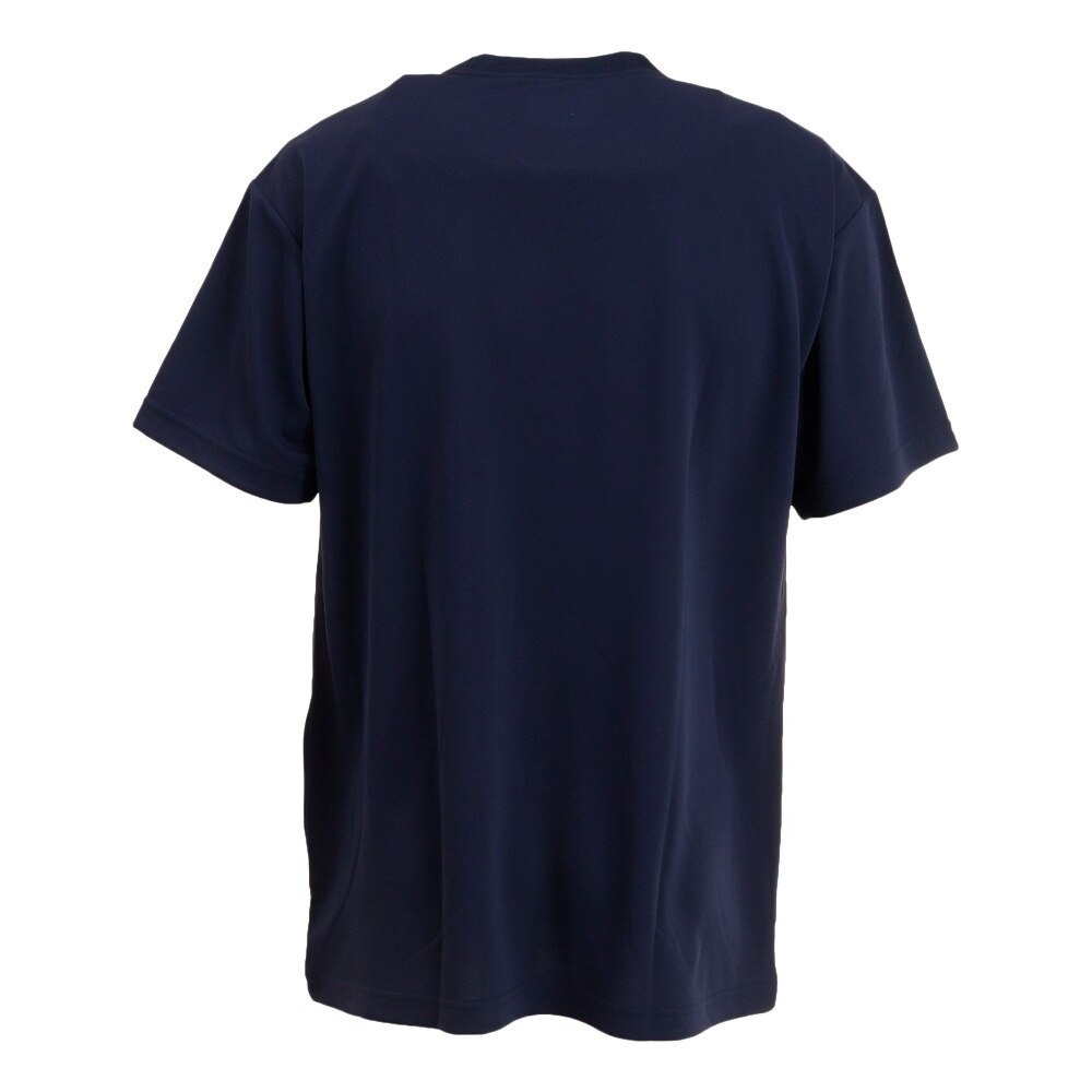 スポルディング（SPALDING）（メンズ）バスケットボールウェア UVカット Tシャツ アフリカントライバルボール SMT22005NV